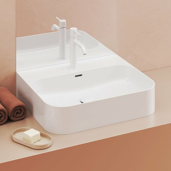 Раковина Ravak Ceramic Slim Wall R 55 XJX01155006 Белая Раковина Ravak Ceramic Slim Wall R 55 XJX01155006 Белая