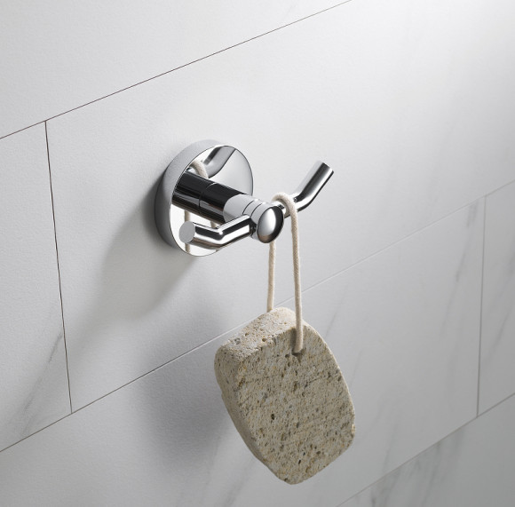 Двойной крючок Timo Saona 13012/00 Хром Двойной крючок Timo Saona 13012/00 Хром