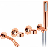 Смеситель для ванны Webert Opera OA860312980 Розовое золото Смеситель для ванны Webert Opera OA860312980 Розовое золото
