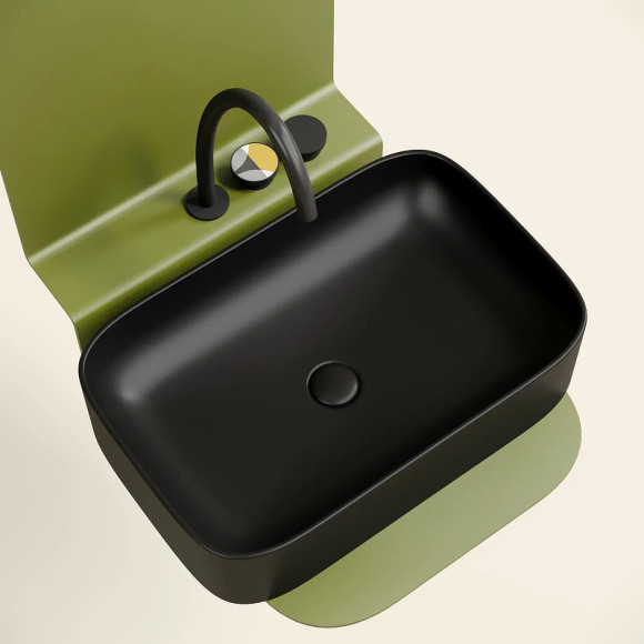 Раковина-чаша Ceramicanova Element 61 CN6053MB Черная матовая Раковина-чаша Ceramicanova Element 61 CN6053MB Черная матовая