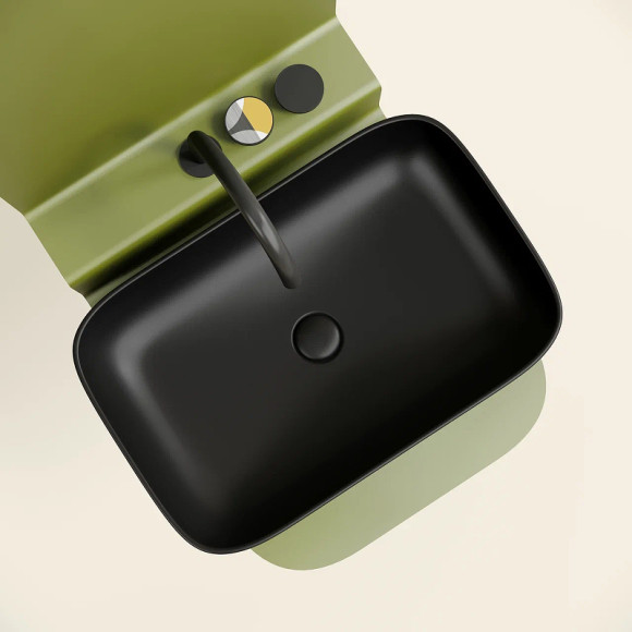 Раковина-чаша Ceramicanova Element 61 CN6053MB Черная матовая Раковина-чаша Ceramicanova Element 61 CN6053MB Черная матовая