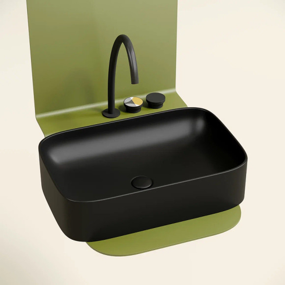 Раковина-чаша Ceramicanova Element 61 CN6053MB Черная матовая Раковина-чаша Ceramicanova Element 61 CN6053MB Черная матовая