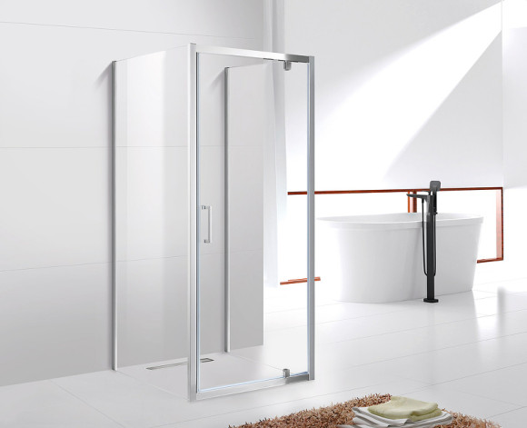 Душевой уголок Cezares Molveno 80x90 MOLVENO-BA2-80/90-C-Cr-IV профиль Хром стекло прозрачное