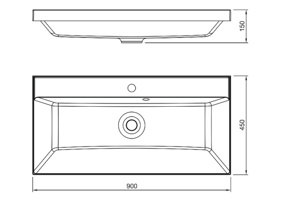 Раковина Florentina Астория 90 10.170.00900.001 Белая Раковина Florentina Астория 90 10.170.00900.001 Белая