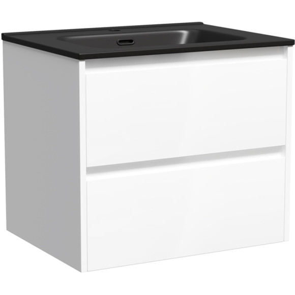 Тумба под раковину Sancos Libra 60 LB60W подвесная Белый глянец Тумба под раковину Sancos Libra 60 LB60W подвесная Белый глянец