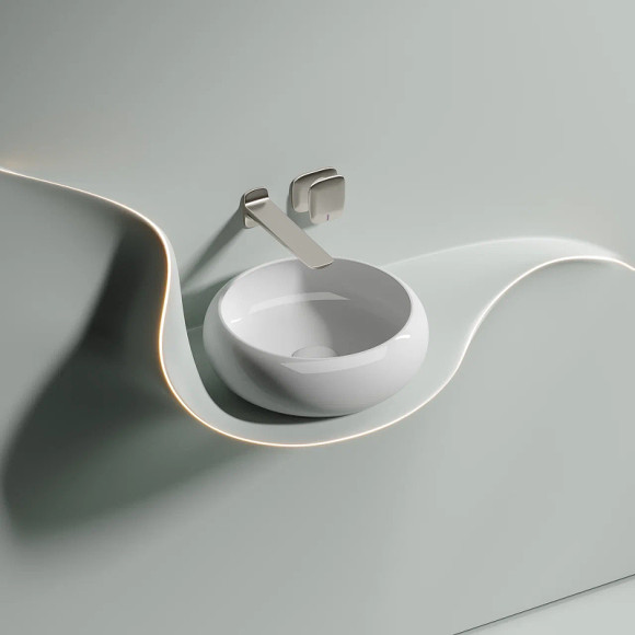 Раковина-чаша Ceramicanova Element 36 CN6050 Белая глянцевая Раковина-чаша Ceramicanova Element 36 CN6050 Белая глянцевая