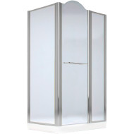 Душевой уголок Migliore Diadema 120x80 R 22676 профиль Хром стекло матовое