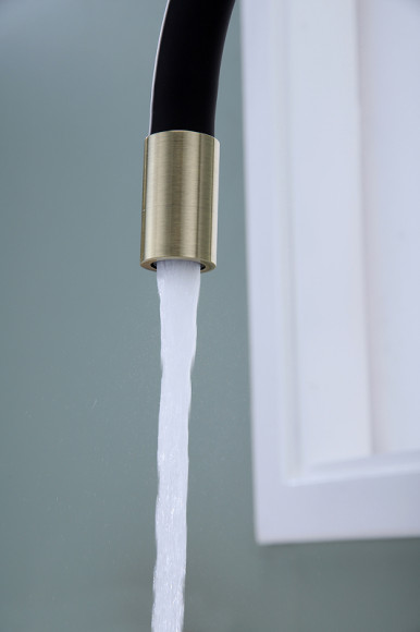 Смеситель для кухни Paulmark Salix Sa213419-BR Бронза