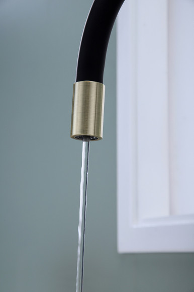 Смеситель для кухни Paulmark Salix Sa213419-BR Бронза