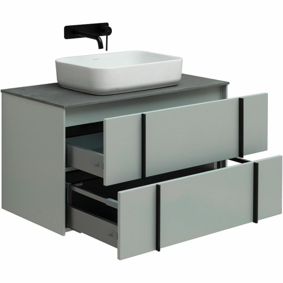 Тумба под раковину Allen Brau Reality 90 1.32006.PWM подвесная Папирус матовый Тумба под раковину Allen Brau Reality 90 1.32006.PWM подвесная Папирус матовый