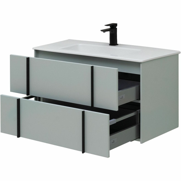 Тумба под раковину Allen Brau Reality 90 1.32006.PWM подвесная Папирус матовый Тумба под раковину Allen Brau Reality 90 1.32006.PWM подвесная Папирус матовый