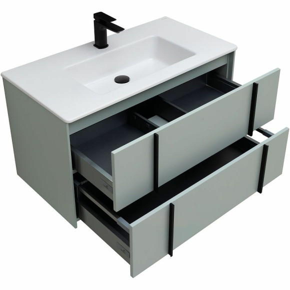 Тумба под раковину Allen Brau Reality 90 1.32006.PWM подвесная Папирус матовый Тумба под раковину Allen Brau Reality 90 1.32006.PWM подвесная Папирус матовый