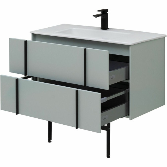 Тумба под раковину Allen Brau Reality 90 1.32006.PWM подвесная Папирус матовый Тумба под раковину Allen Brau Reality 90 1.32006.PWM подвесная Папирус матовый