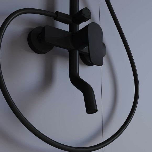 Душевая система RGW Shower Panels SP-25B 59140125-04 Черная