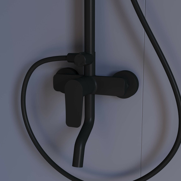 Душевая система RGW Shower Panels SP-25B 59140125-04 Черная