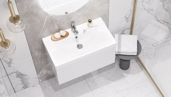 Раковина Velvex 70 9696-70 Белая