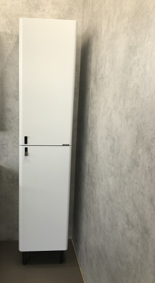 Шкаф пенал Comforty Сорренто 40 00-00000818 Светло серый Шкаф пенал Comforty Сорренто 40 00-00000818 Светло серый