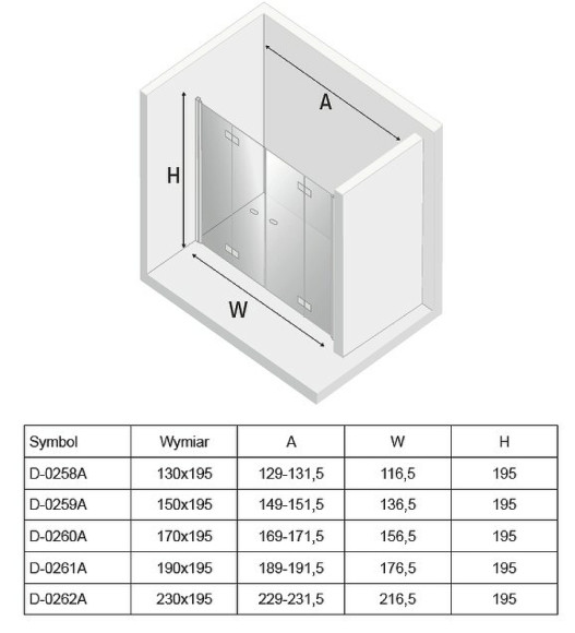 Душевая дверь New Trendy New Soleo Chrome 150 D-0259A профиль Хром стекло прозрачное Душевая дверь New Trendy New Soleo Chrome 150 D-0259A профиль Хром стекло прозрачное