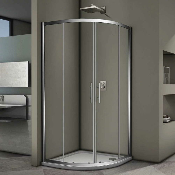 Душевой уголок Veconi Rovigo RV-07 80х80 RV07-80PL-01-19C3 профиль Хром стекло прозрачное Душевой уголок Veconi Rovigo RV-07 80х80 RV07-80PL-01-19C3 профиль Хром стекло прозрачное