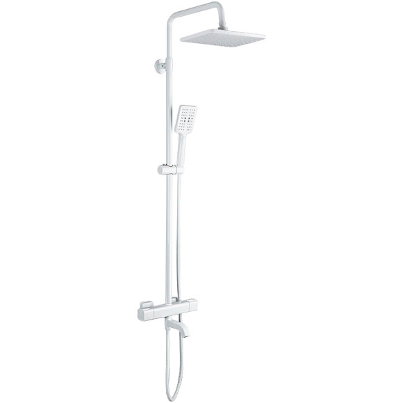 Душевая система Gappo G91 G2491-8 с термостатом Белая