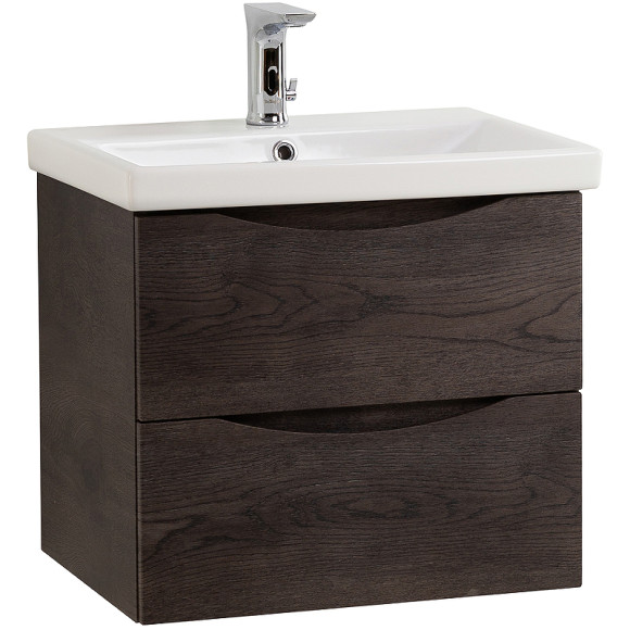 Тумба под раковину BelBagno Marino-Cer 70 MARINO-CER-700-2C-SO-RNG-P подвесная Rovere Nature Grigio Тумба под раковину BelBagno Marino-Cer 70 MARINO-CER-700-2C-SO-RNG-P подвесная Rovere Nature Grigio