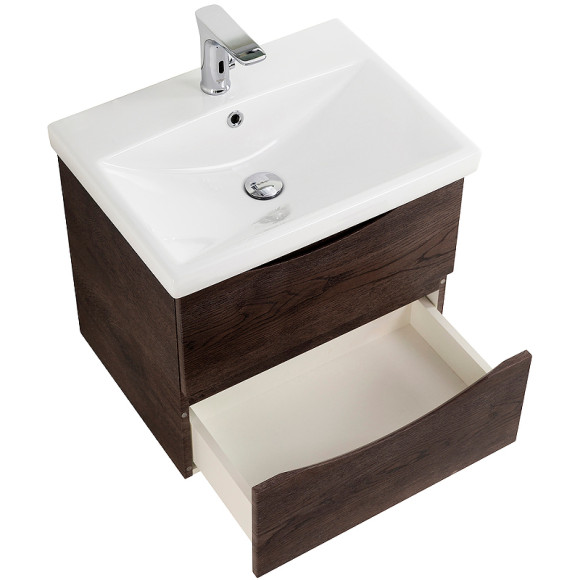 Тумба под раковину BelBagno Marino-Cer 70 MARINO-CER-700-2C-SO-RNG-P подвесная Rovere Nature Grigio Тумба под раковину BelBagno Marino-Cer 70 MARINO-CER-700-2C-SO-RNG-P подвесная Rovere Nature Grigio