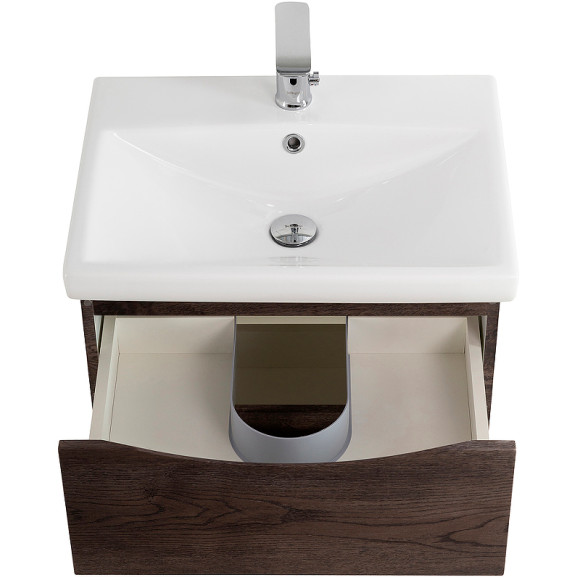 Тумба под раковину BelBagno Marino-Cer 70 MARINO-CER-700-2C-SO-RNG-P подвесная Rovere Nature Grigio Тумба под раковину BelBagno Marino-Cer 70 MARINO-CER-700-2C-SO-RNG-P подвесная Rovere Nature Grigio