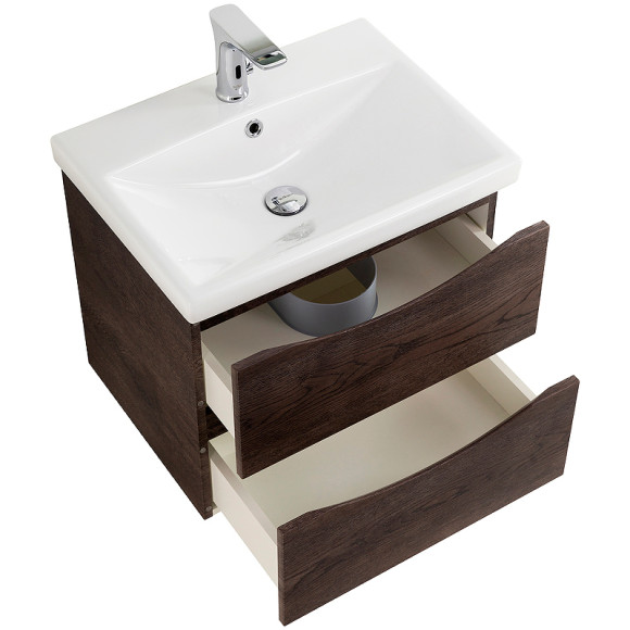 Тумба под раковину BelBagno Marino-Cer 70 MARINO-CER-700-2C-SO-RNG-P подвесная Rovere Nature Grigio Тумба под раковину BelBagno Marino-Cer 70 MARINO-CER-700-2C-SO-RNG-P подвесная Rovere Nature Grigio