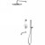 Душевая система Whitecross Y chrome YSET07CR Хром