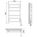 Электрический полотенцесушитель Ника WAY-2 60/40 Белый матовый Электрический полотенцесушитель Ника WAY-2 60/40 Белый матовый