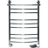 Электрический полотенцесушитель Ника Arc ЛД/ВП (г2) Эл. 80x40 с полкой Хром