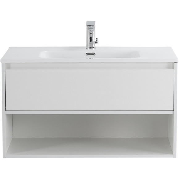 Тумба под раковину BelBagno Kraft 90 KRAFT-900-1C-SO-BO подвесная Bianco Opaco
