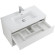 Тумба под раковину BelBagno Kraft 90 KRAFT-900-1C-SO-BO подвесная Bianco Opaco