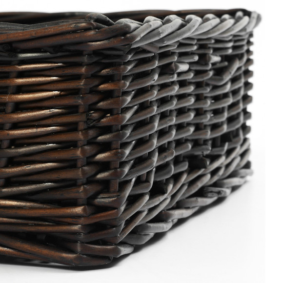 Корзина для аксессуаров WasserKRAFT Neime WB-190-L Темно-коричневая Корзина для аксессуаров WasserKRAFT Neime WB-190-L Темно-коричневая