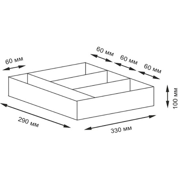 Корзина для аксессуаров WasserKRAFT Neime WB-190-L Темно-коричневая Корзина для аксессуаров WasserKRAFT Neime WB-190-L Темно-коричневая