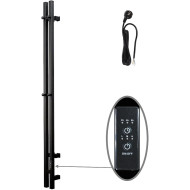 Электрический полотенцесушитель Тругор Пэк сп Вектор кв 2 120x10 Черный