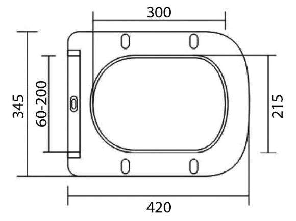 Унитаз BelBagno Due BB3103CHR/SC подвесной с сиденьем Микролифт Унитаз BelBagno Due BB3103CHR/SC подвесной с сиденьем Микролифт