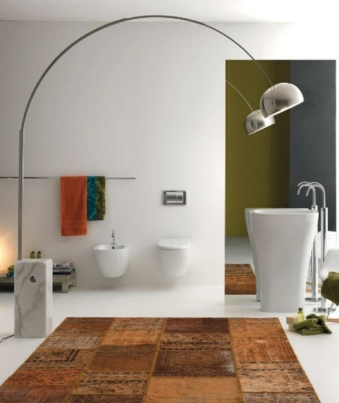 Биде Kerasan Aquatech 372401*1 подвесное Белое Биде Kerasan Aquatech 372401*1 подвесное Белое