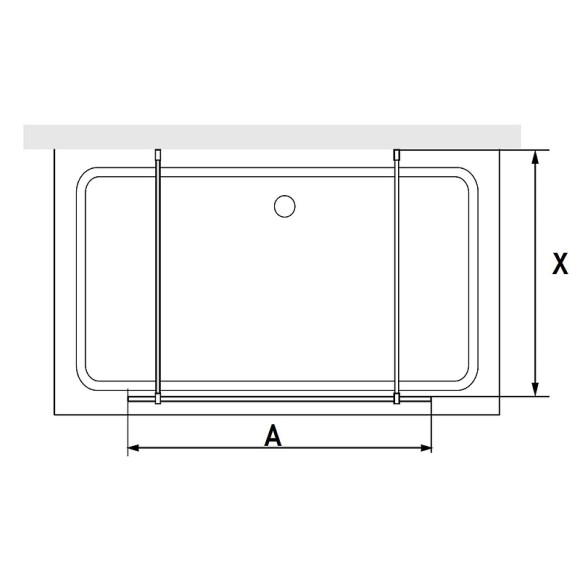 Душевая перегородка RGW Walk In WA-016 140 35101614-11 профиль Хром стекло прозрачное Душевая перегородка RGW Walk In WA-016 140 35101614-11 профиль Хром стекло прозрачное