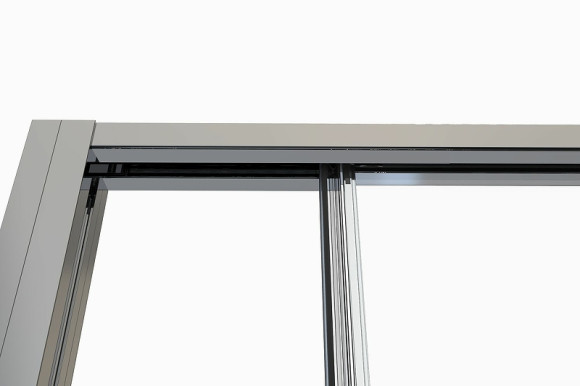 Душевой уголок Allen Brau Fantasy 160x80 3.11010.00 + 3.11011.00 профиль Хром стекло прозрачное