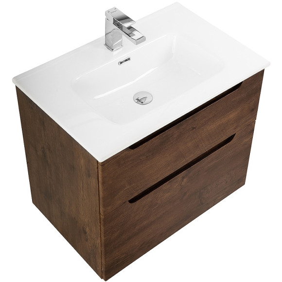 Тумба под раковину BelBagno Etna-H60 60 ETNA-H60-600-2C-SO-RW-P подвесная Rovere Moro Тумба под раковину BelBagno Etna-H60 60 ETNA-H60-600-2C-SO-RW-P подвесная Rovere Moro