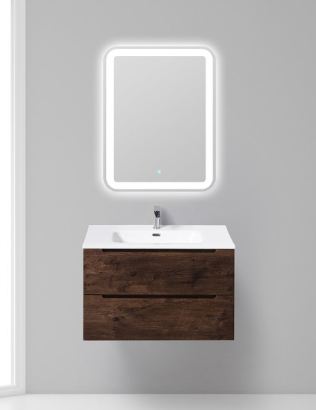 Тумба под раковину BelBagno Etna-H60 60 ETNA-H60-600-2C-SO-RW-P подвесная Rovere Moro Тумба под раковину BelBagno Etna-H60 60 ETNA-H60-600-2C-SO-RW-P подвесная Rovere Moro