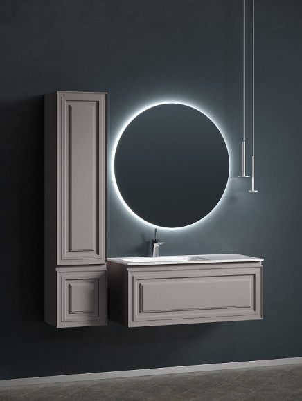 Тумба под раковину Sancos Very 100 L VR100LSM подвесная Doha Soft