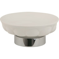 Мыльница Migliore Olivia 17478 Белая Хром