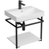 Консоль под раковину Kerama Marazzi Pro 55 PRO.55.02\BLK.M Черная матовая