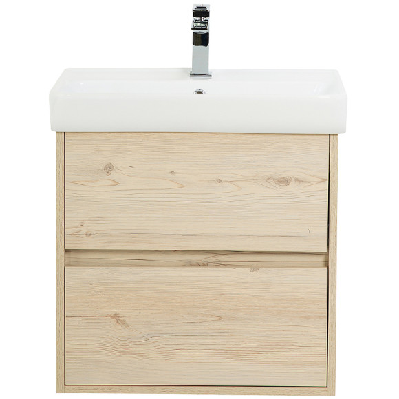 Тумба под раковину BelBagno Neon 60 NEON-600-2C-SO-PB подвесная Pino Bianco