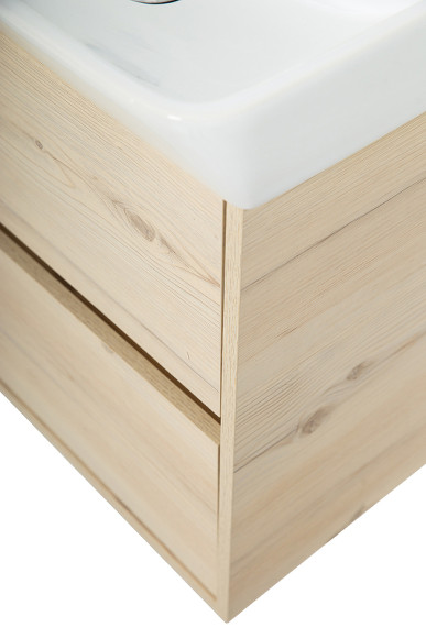 Тумба под раковину BelBagno Neon 60 NEON-600-2C-SO-PB подвесная Pino Bianco