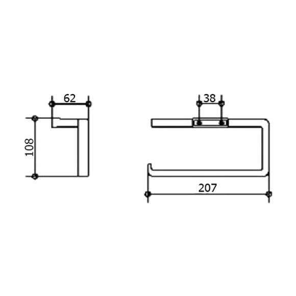 Кольцо для полотенец Keuco Industrie 14 41421 010000 Хром Кольцо для полотенец Keuco Industrie 14 41421 010000 Хром