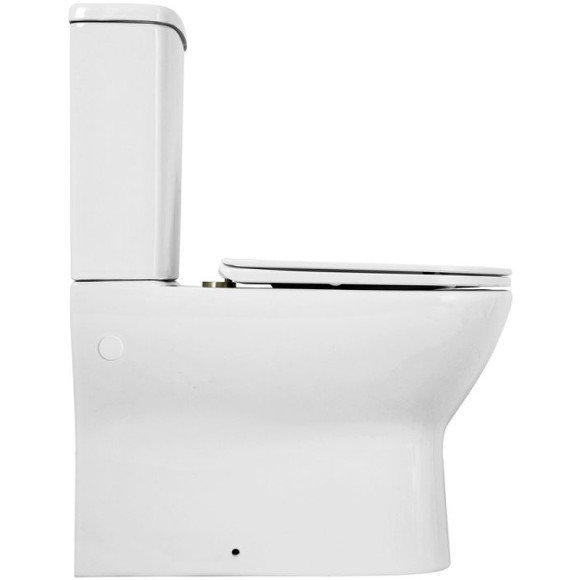 Унитаз компакт BelBagno Energia BB8134CPR/SC без бачка с сиденьем Микролифт Унитаз компакт BelBagno Energia BB8134CPR/SC без бачка с сиденьем Микролифт