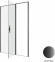 Душевая дверь Allen Brau Priority 140 3.31036.BBA профиль Черный браш стекло прозрачное Душевая дверь Allen Brau Priority 140 3.31036.BBA профиль Черный браш стекло прозрачное